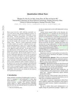 Quantization without Tears