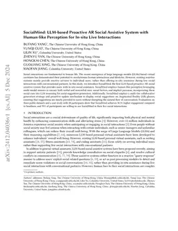 SocialMind: LLM-based Proactive AR Social Assistive System with
  Human-like Perception for In-situ Live Interactions