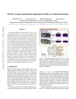 MVUDA: Unsupervised Domain Adaptation for Multi-view Pedestrian
  Detection
