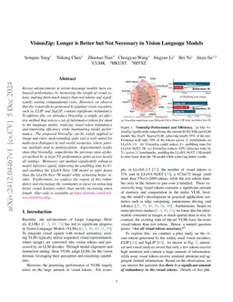 VisionZip: Longer is Better but Not Necessary in Vision Language Models