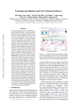 Evaluating and Aligning CodeLLMs on Human Preference