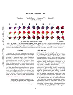 Birth and Death of a Rose