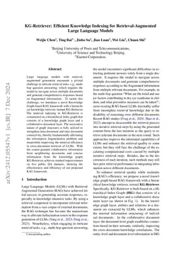 KG-Retriever: Efficient Knowledge Indexing for Retrieval-Augmented Large Language Models