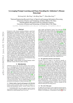 Leveraging Prompt Learning and Pause Encoding for Alzheimer's Disease
  Detection