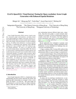 LLaVA-SpaceSGG: Visual Instruct Tuning for Open-vocabulary Scene Graph
  Generation with Enhanced Spatial Relations