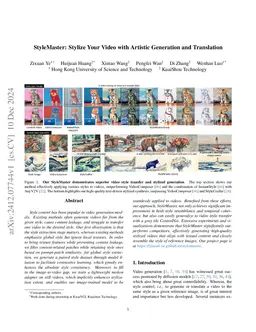 StyleMaster: Stylize Your Video with Artistic Generation and Translation