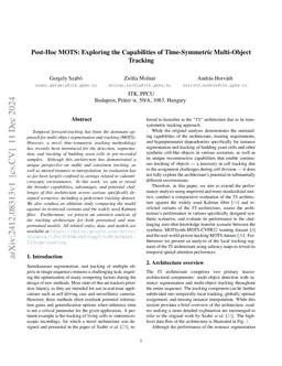 Post-Hoc MOTS: Exploring the Capabilities of Time-Symmetric Multi-Object
  Tracking