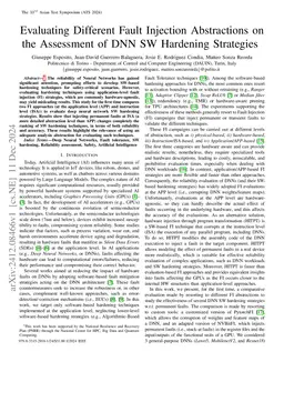 Evaluating Different Fault Injection Abstractions on the Assessment of
  DNN SW Hardening Strategies