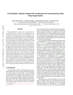 SAM-Mamba: Mamba Guided SAM Architecture for Generalized Zero-Shot Polyp
  Segmentation