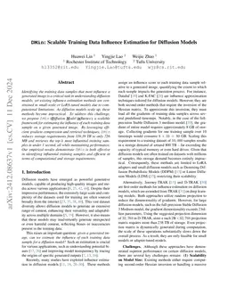 DMin: Scalable Training Data Influence Estimation for Diffusion Models