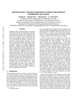 Speech-Forensics: Towards Comprehensive Synthetic Speech Dataset Establishment and Analysis