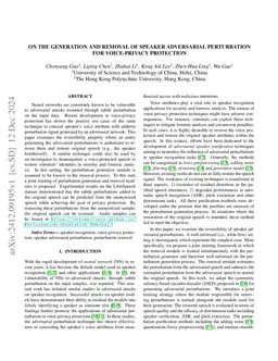 On the Generation and Removal of Speaker Adversarial Perturbation for
  Voice-Privacy Protection