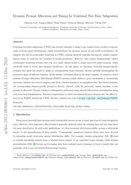 Dynamic Prompt Allocation and Tuning for Continual Test-Time Adaptation