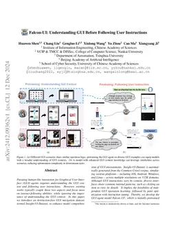 Falcon-UI: Understanding GUI Before Following User Instructions