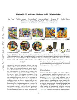 Illusion3D: 3D Multiview Illusion with 2D Diffusion Priors