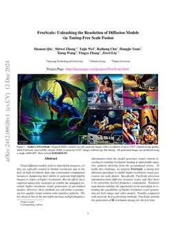 FreeScale: Unleashing the Resolution of Diffusion Models via Tuning-Free Scale Fusion