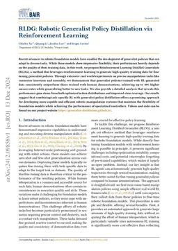 RLDG: Robotic Generalist Policy Distillation via Reinforcement Learning