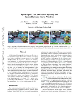 Speedy-Splat: Fast 3D Gaussian Splatting with Sparse Pixels and Sparse Primitives