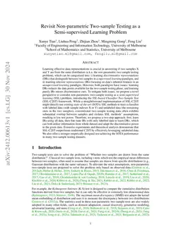 A Unified Data Representation Learning for Non-parametric Two-sample Testing