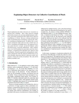 Explaining Object Detectors via Collective Contribution of Pixels