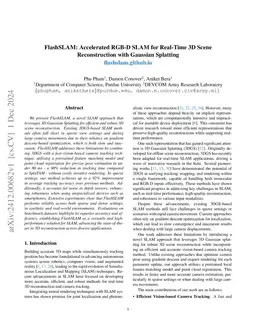 FlashSLAM: Accelerated RGB-D SLAM for Real-Time 3D Scene Reconstruction
  with Gaussian Splatting