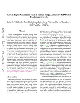 Hallo3: Highly Dynamic and Realistic Portrait Image Animation with Video Diffusion Transformer