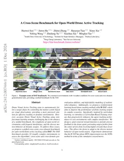 Open-World Drone Active Tracking with Goal-Centered Rewards