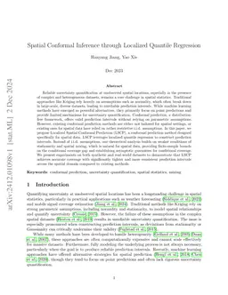 Spatial Conformal Inference through Localized Quantile Regression