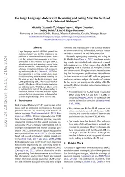 Exploring ReAct Prompting for Task-Oriented Dialogue: Insights and Shortcomings