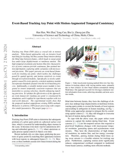 MATE: Motion-Augmented Temporal Consistency for Event-based Point Tracking