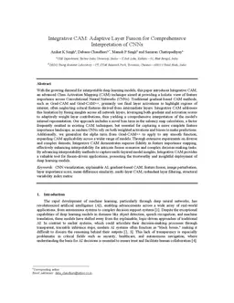 Integrative CAM: Adaptive Layer Fusion for Comprehensive Interpretation
  of CNNs
