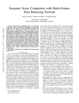 Semantic Scene Completion with Multi-Feature Data Balancing Network