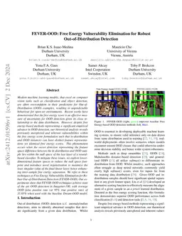 FEVER-OOD: Free Energy Vulnerability Elimination for Robust
  Out-of-Distribution Detection
