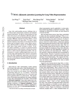 SEAL: Semantic Attention Learning for Long Video Representation