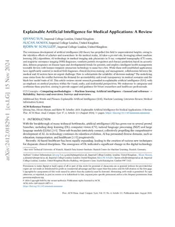 Explainable Artificial Intelligence for Medical Applications: A Review
