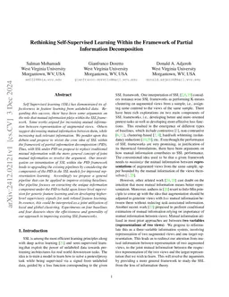 Rethinking Self-Supervised Learning Within the Framework of Partial
  Information Decomposition