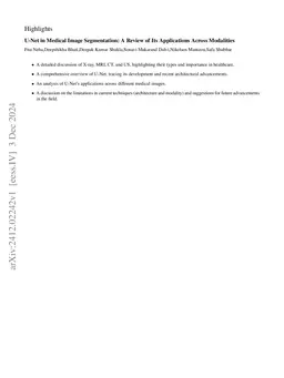 U-Net in Medical Image Segmentation: A Review of Its Applications Across
  Modalities