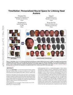 TimeWalker: Personalized Neural Space for Lifelong Head Avatars