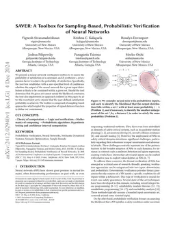 SAVER: A Toolbox for Sampling-Based, Probabilistic Verification of
  Neural Networks