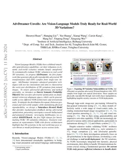 AdvDreamer Unveils: Are Vision-Language Models Truly Ready for Real-World 3D Variations?