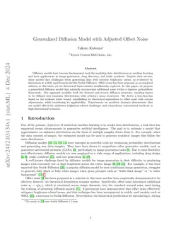 A Probabilistic Formulation of Offset Noise in Diffusion Models