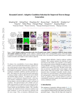 DynamicControl: Adaptive Condition Selection for Improved Text-to-Image Generation