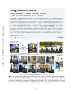 Navigation World Models