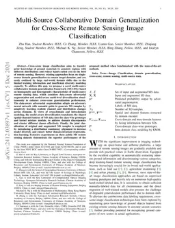 Multisource Collaborative Domain Generalization for Cross-Scene Remote
  Sensing Image Classification