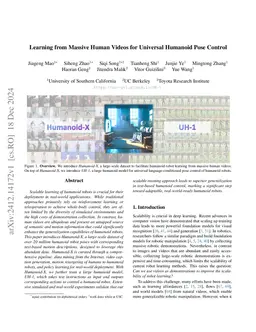 Learning from Massive Human Videos for Universal Humanoid Pose Control