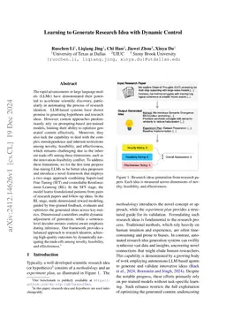 LDC: Learning to Generate Research Idea with Dynamic Control