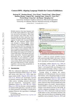 Context-DPO: Aligning Language Models for Context-Faithfulness