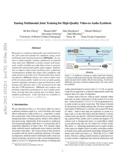 MMAudio: Taming Multimodal Joint Training for High-Quality Video-to-Audio Synthesis