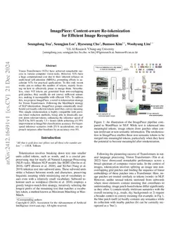ImagePiece: Content-aware Re-tokenization for Efficient Image
  Recognition