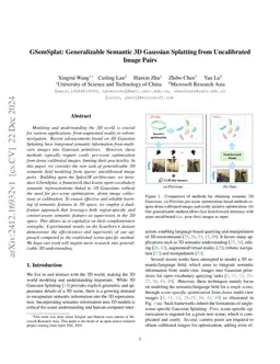 GSemSplat: Generalizable Semantic 3D Gaussian Splatting from
  Uncalibrated Image Pairs